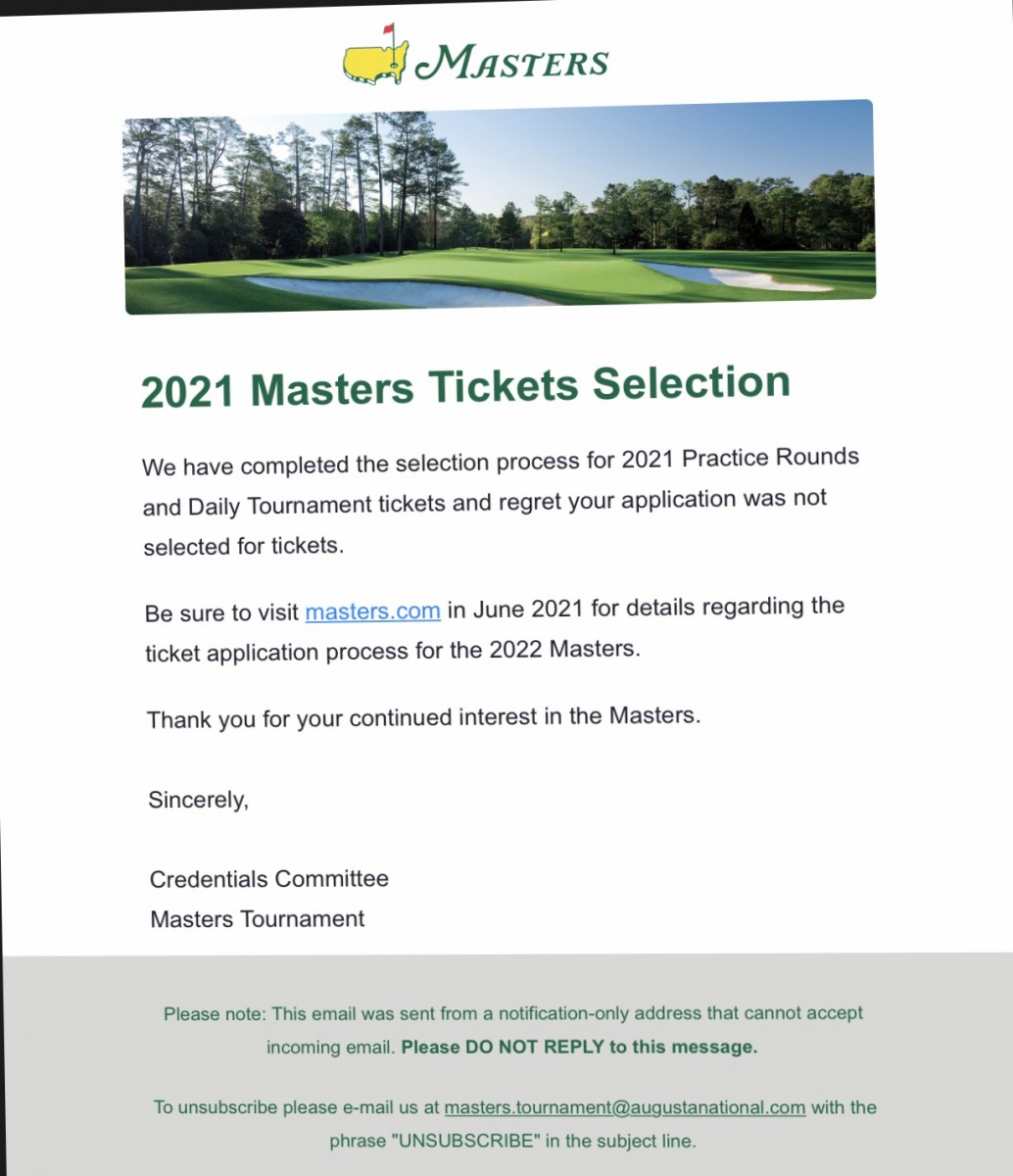 The Masters - 2022 - Tour Talk - MyGolfSpy Forum